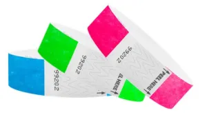 1” Tyvek® Wristbands - Litter Free Custom