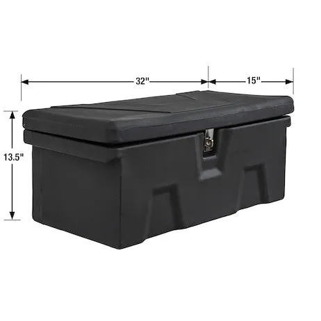 1712230 - BLACK POLY ALL-PURPOSE CHEST