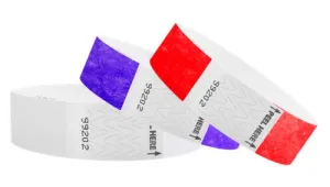 3/4” Tyvek® Wristbands - Litter Free