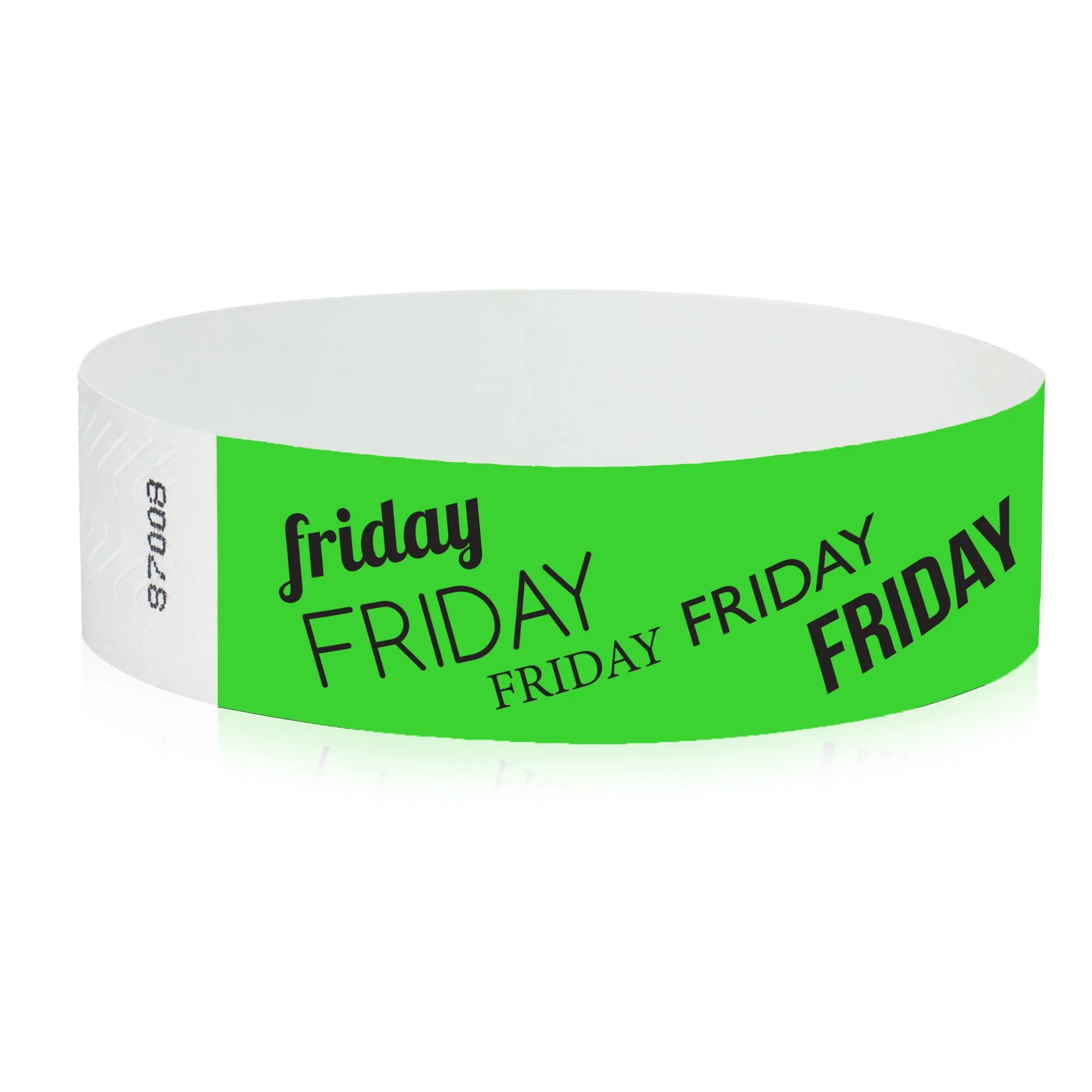 3/4" Tyvek Friday Wristbands