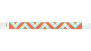 3/4" Tyvek® Wristbands - Aztec