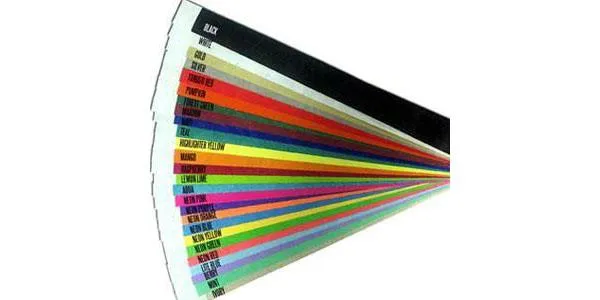 3/4" Tyvek® Wristbands Solid Colors