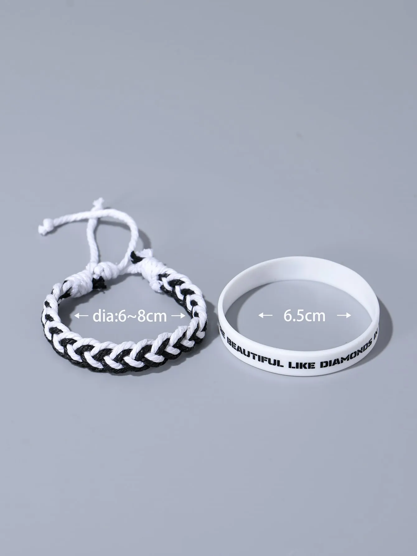 3pcs Men Slogan Graphic Bracelet for Men Jewelry for Men Gift for Men Fashion