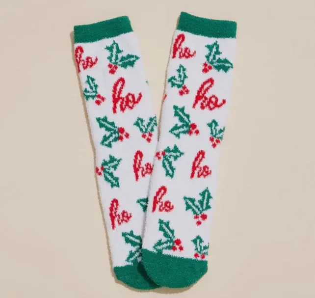 Accessories/Gifts - Holly Jolly Christmas Gift Socks, 4 Pairs