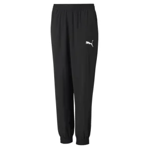 Active Woven Youth PUMA Sweatpants, black