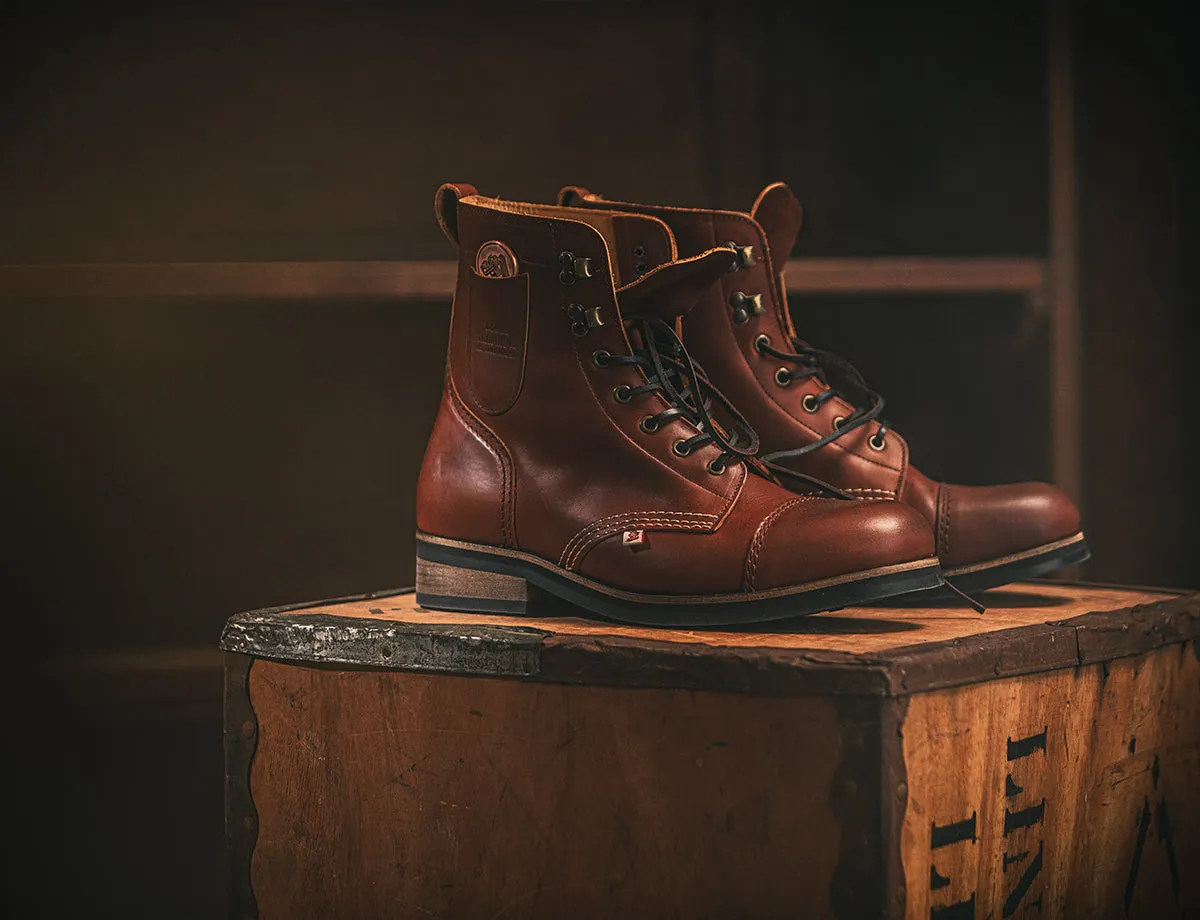 &SONS The Drover Boot Brown