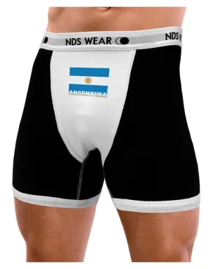 Argentina Flag Mens Boxer Brief Underwear