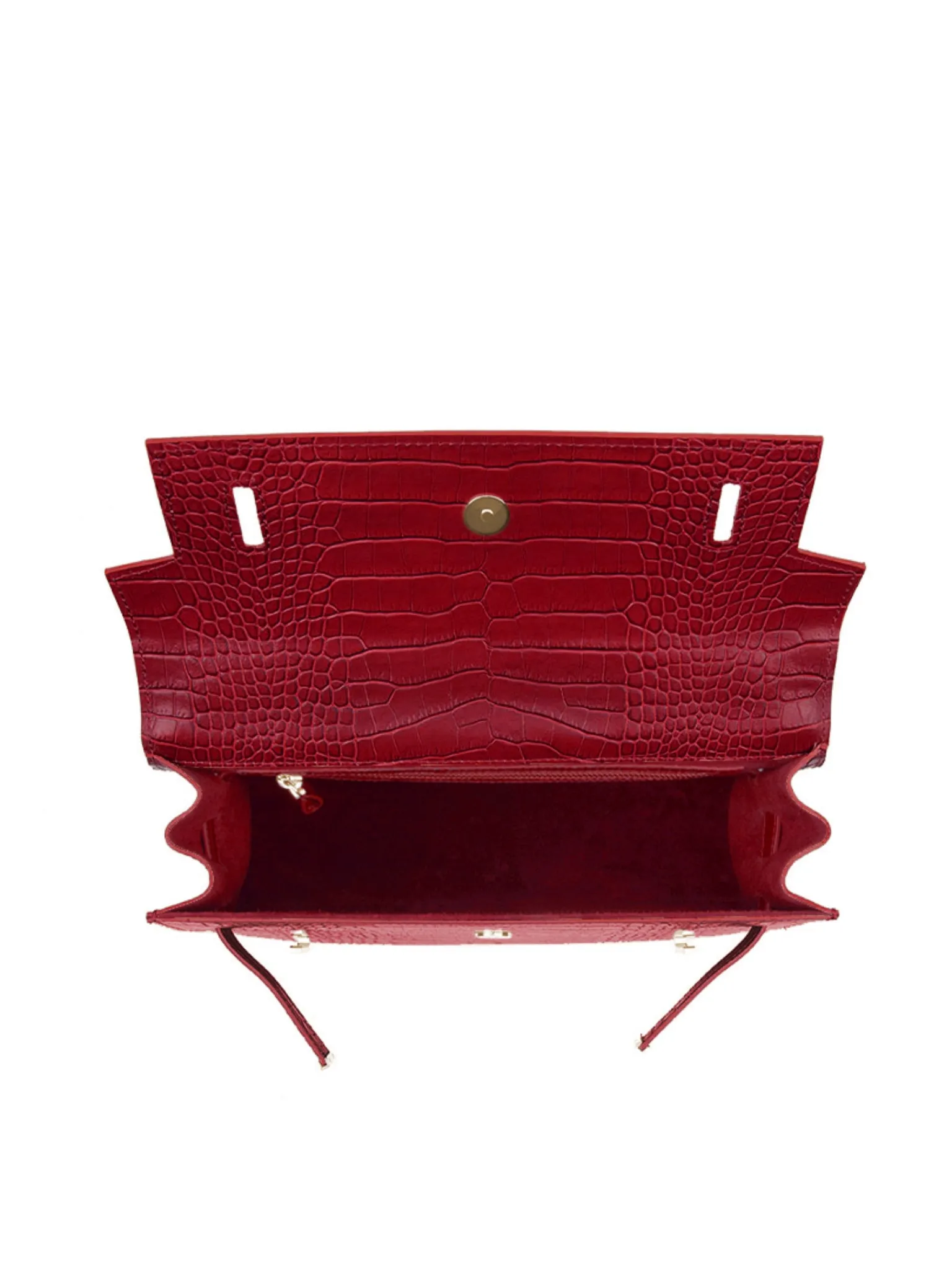 Ava Croco  14" - Dark Red