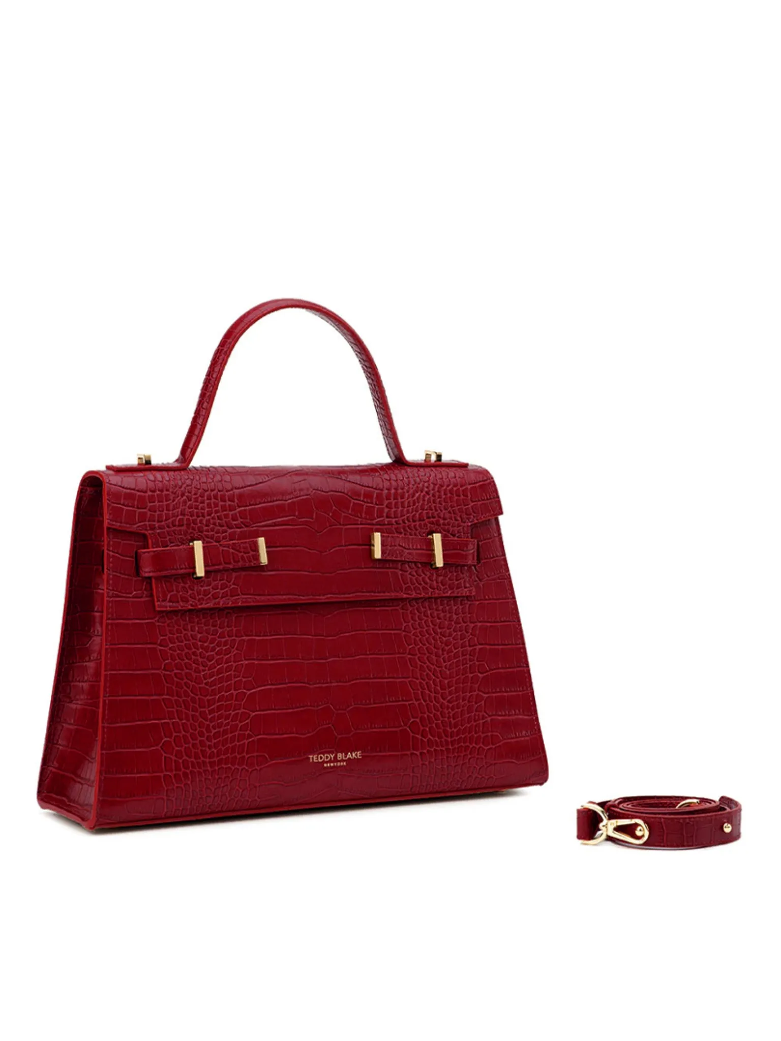 Ava Croco  14" - Dark Red