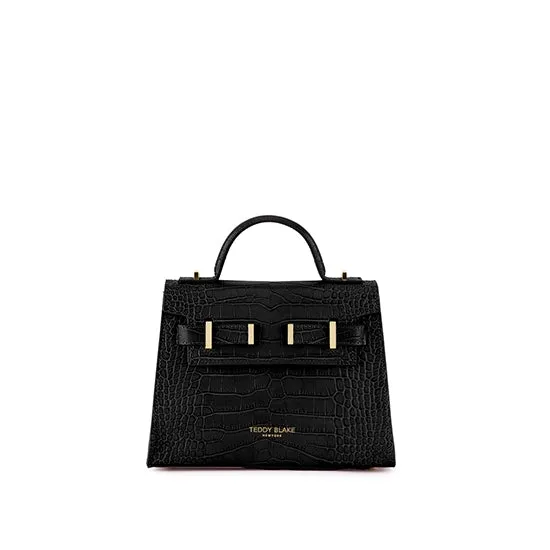 Ava Croco  9" - Black