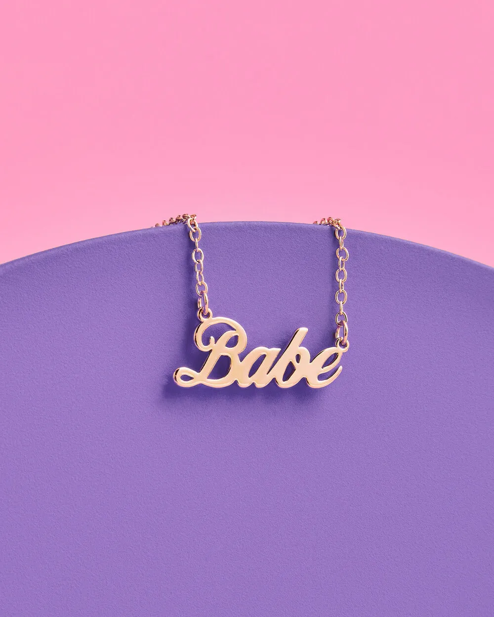 Babe Necklace Pack - 4 gold necklaces