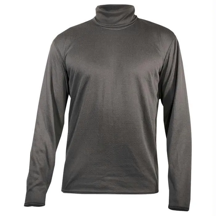 Bi-ply T-neck Mens Blk-md