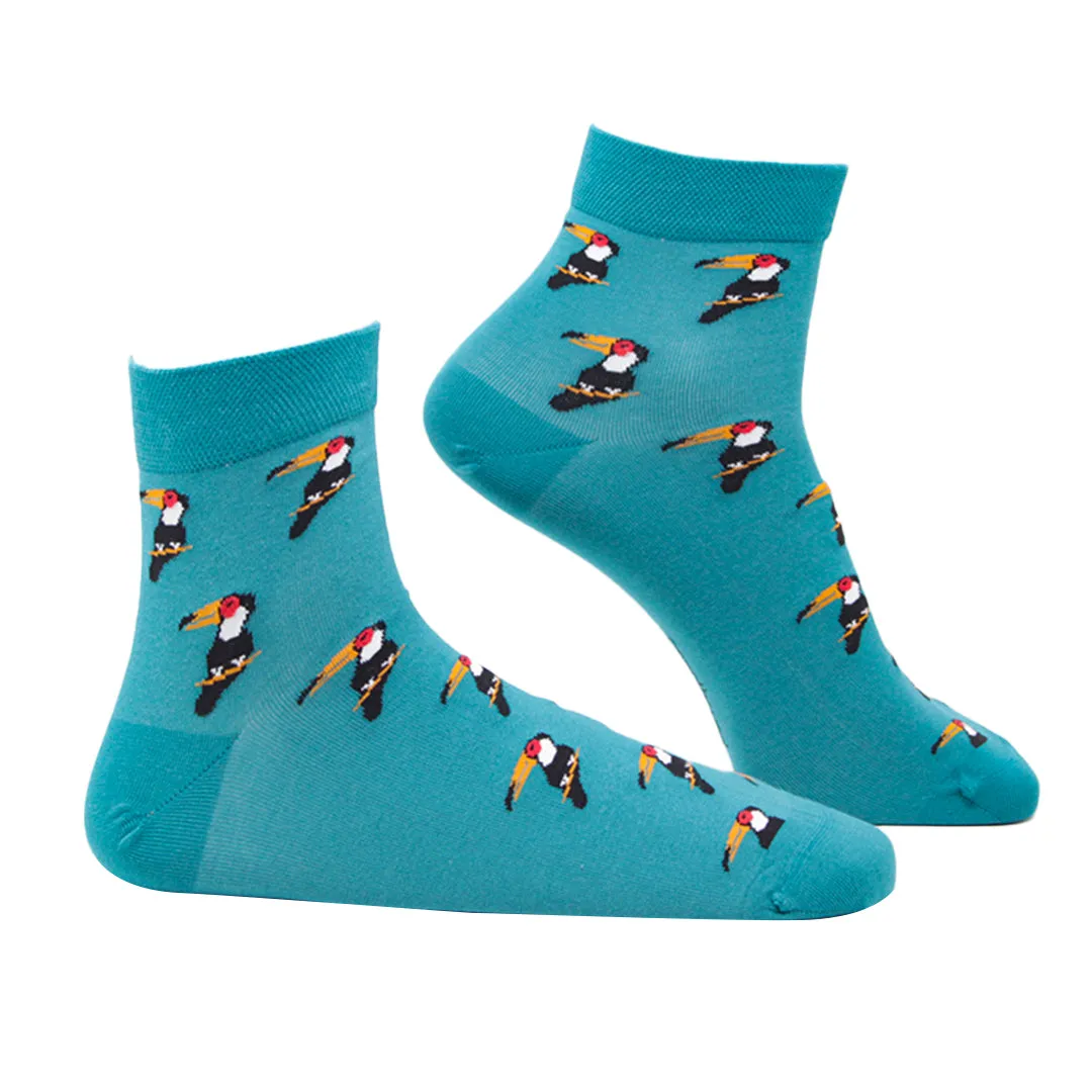 Bird Flock - Ankle Socks Bamboo Socks