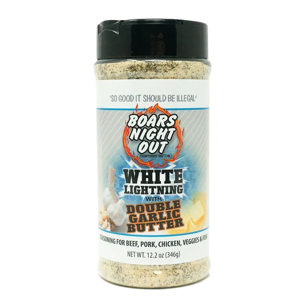 Boar's Night Out White Lightning Double Garlic Butter BBQ Rub