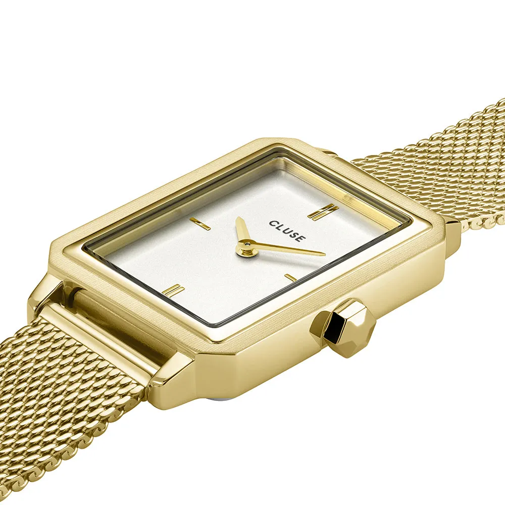 Cluse CW11508 Fluette Gold Tone Mesh Womens Watch