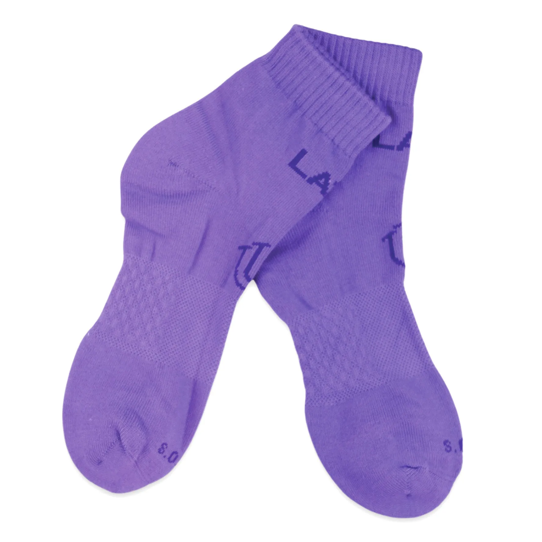 COLR By uLace Mid-Calf Socks - Lavender Purple