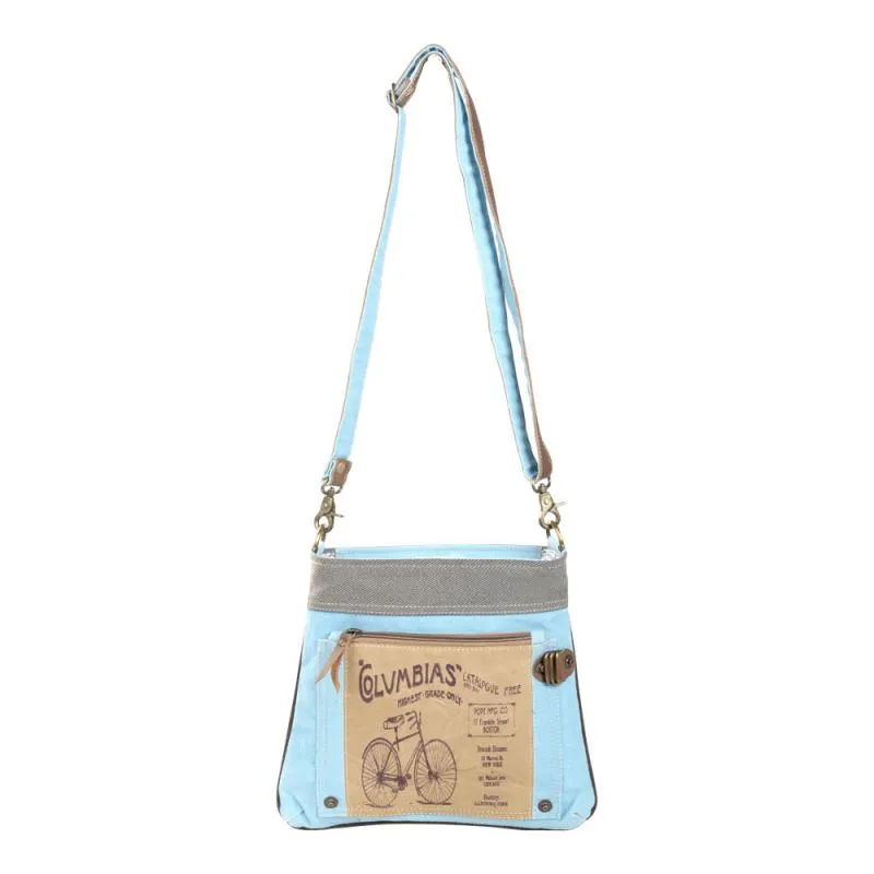 Columbias Light Blue Shoulder Crossbody Bag