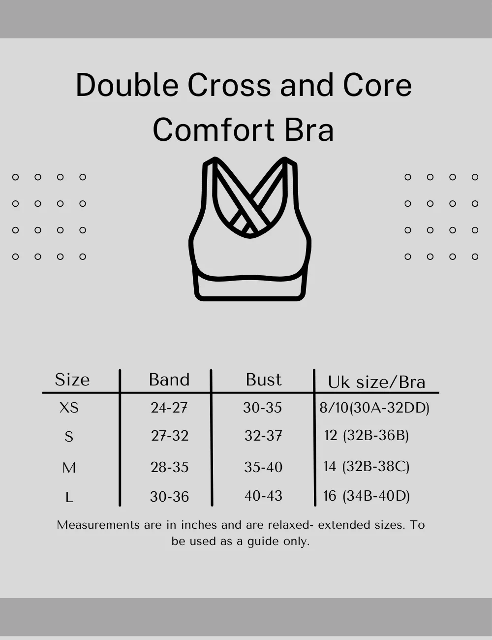 Core comfort bra- Chocolate