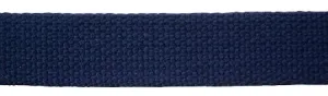 Cotton Webbing - Navy - 1.5" (38mm)