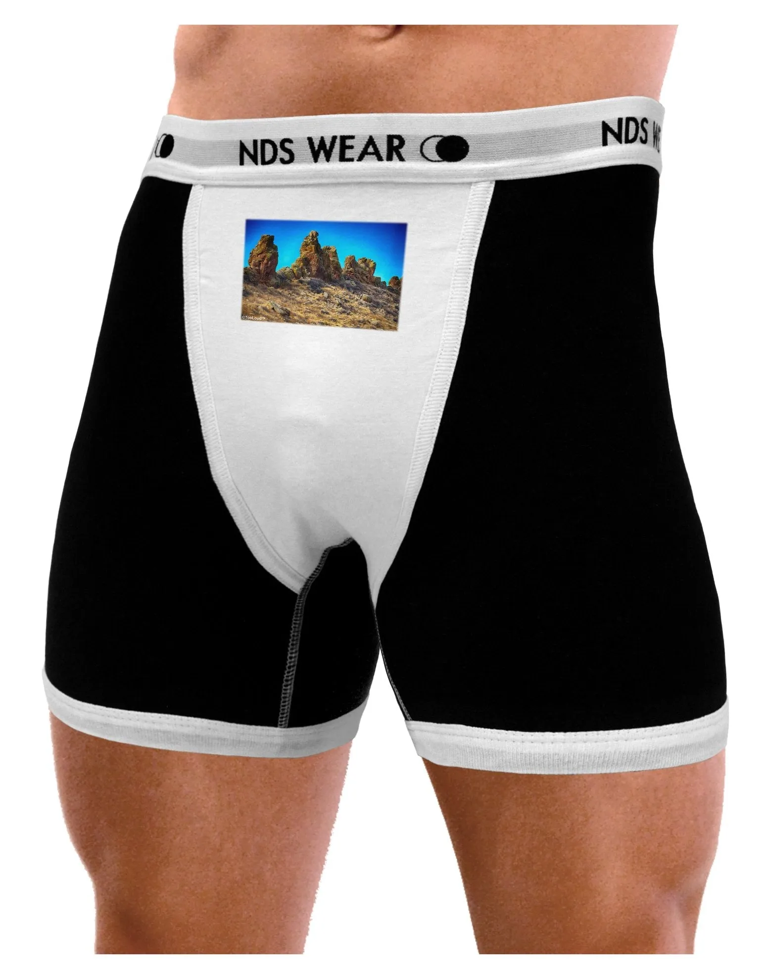 Crags in Colorado Mens Boxer Brief Underwear by TooLoud