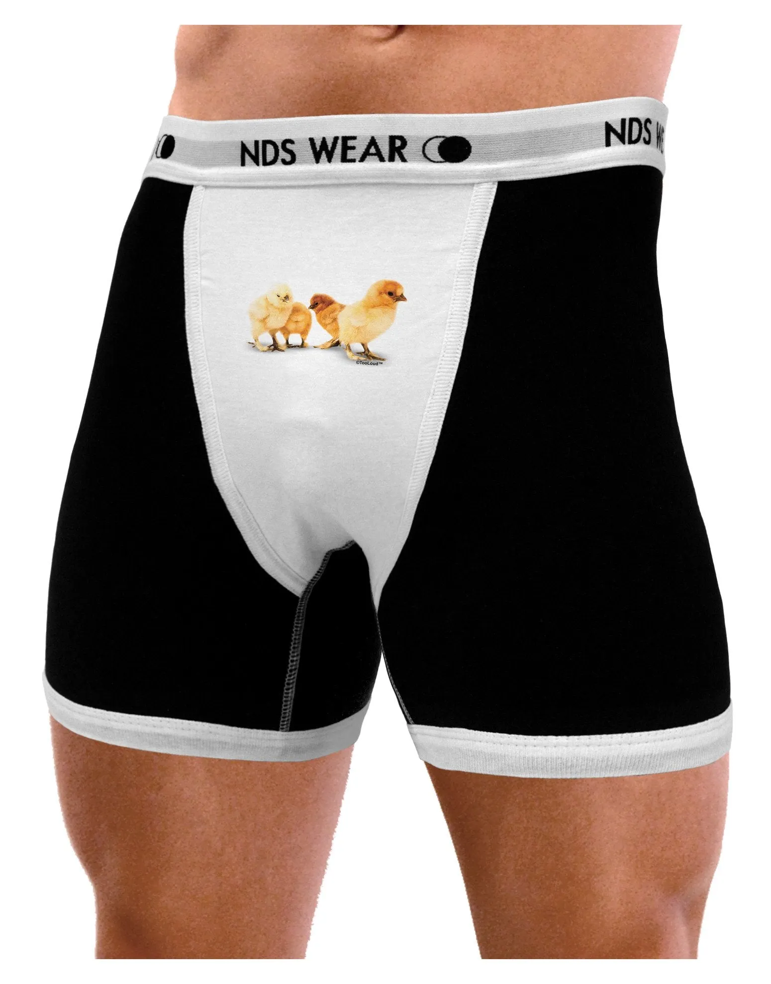 Cute Chicks Mens Boxer Brief Underwear