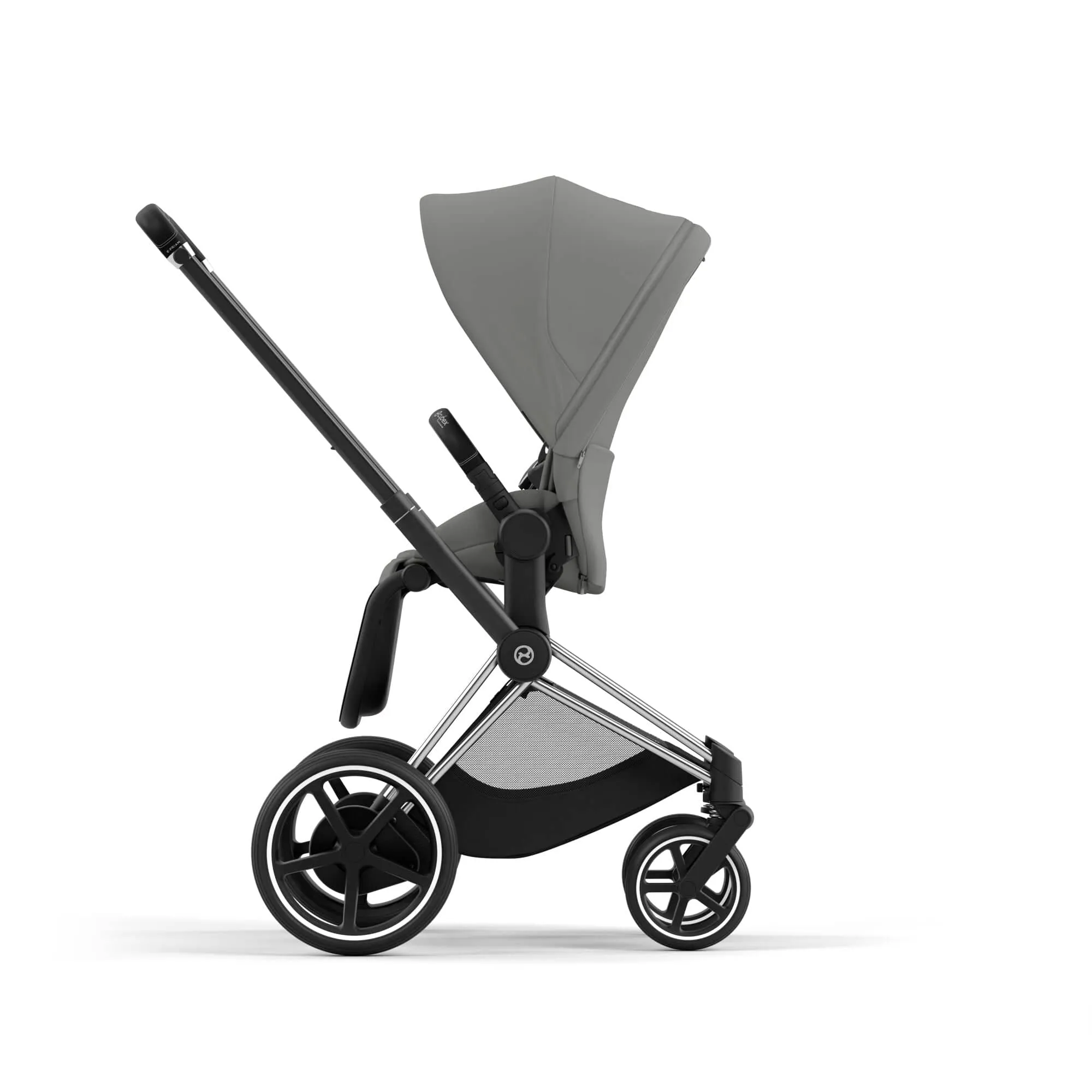 Cybex e-Priam & Lux Cot in Mirage Grey