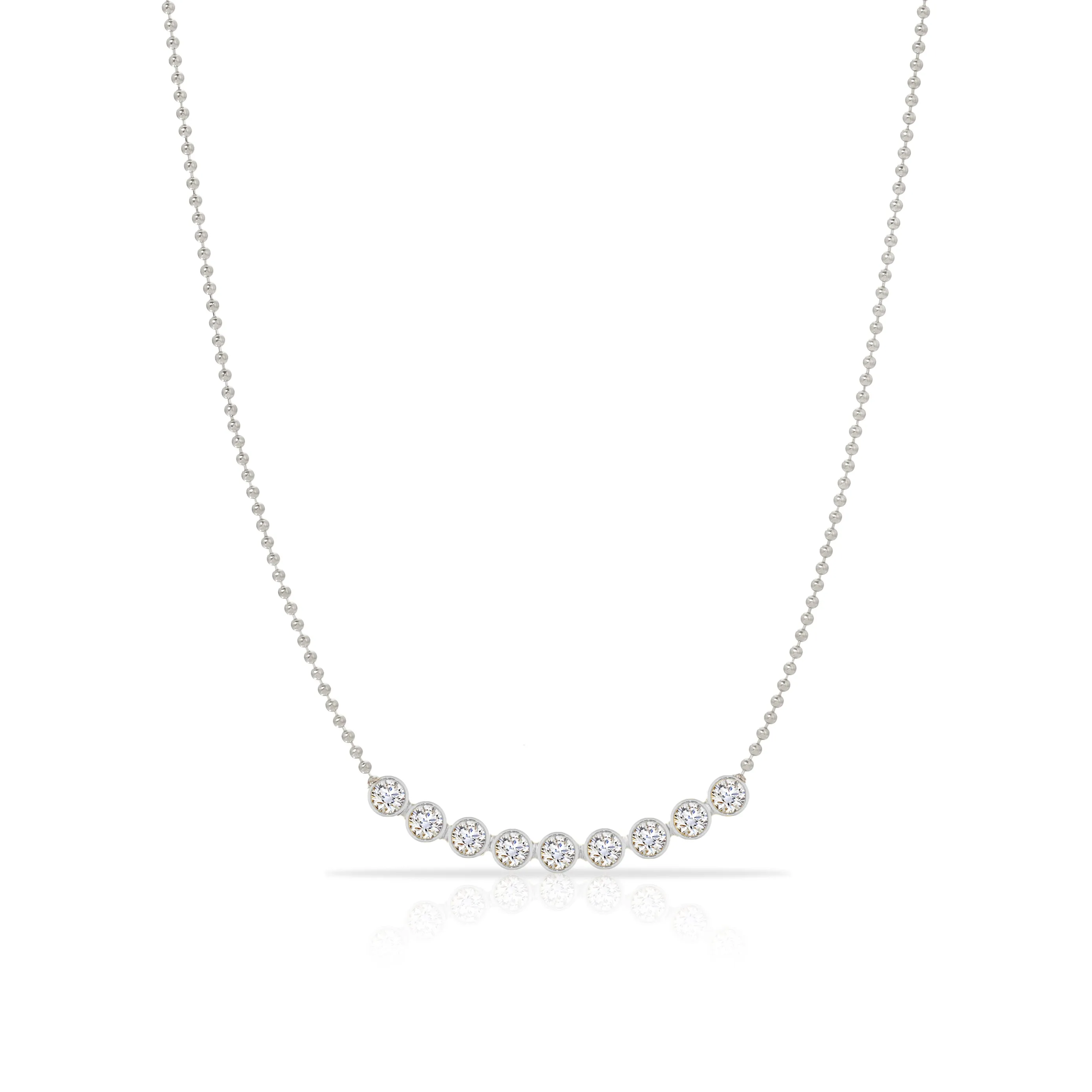 Diamond Arc Layering Necklace