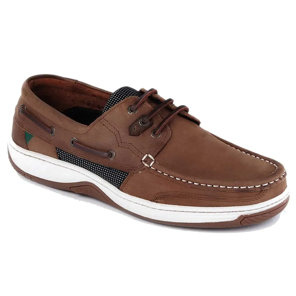 DUBARRY Men's Regatta Deck Shoes - Donkey Brown