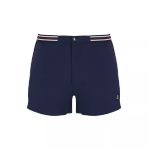 FILA Mens Retro Hightide 4 Terry Pocket Stripe Shorts