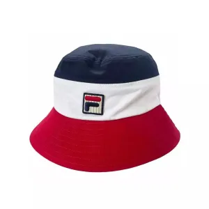 FILA Mens Retro Marco  Tri colour Bucket Hat With Heritage Logo