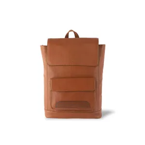 Foster Leather Backpack - Tan