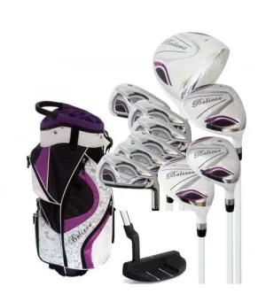 Founders Club Believe Complete Ladies Golf Set - Purple (Right-handed Petite -1")