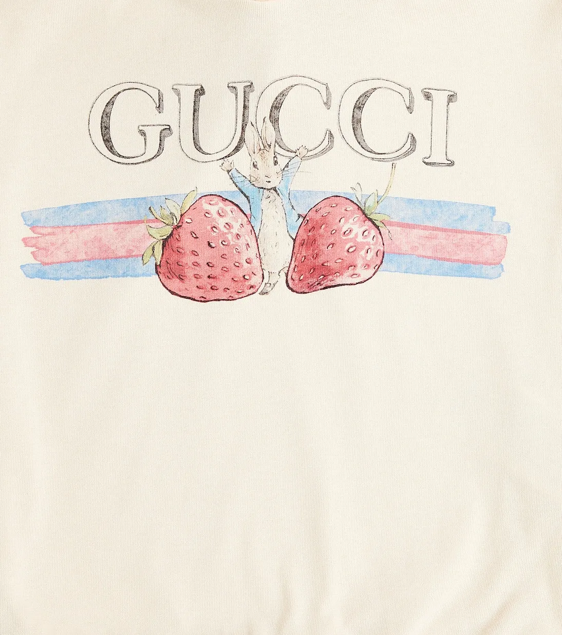 Gucci peter rabbit collaboration hoodie, white