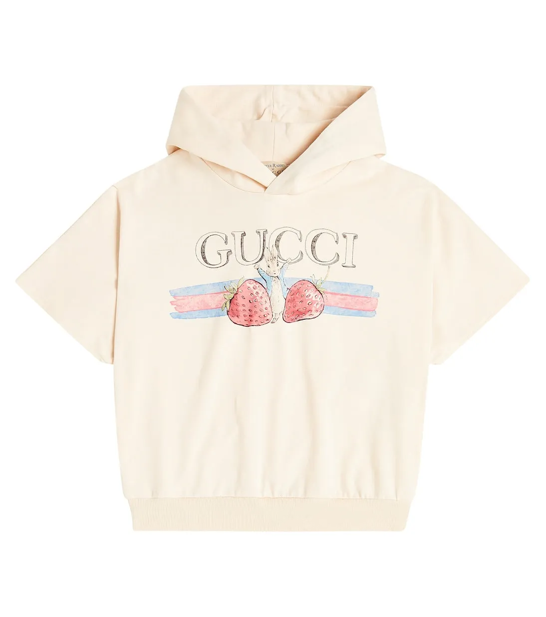 Gucci peter rabbit collaboration hoodie, white