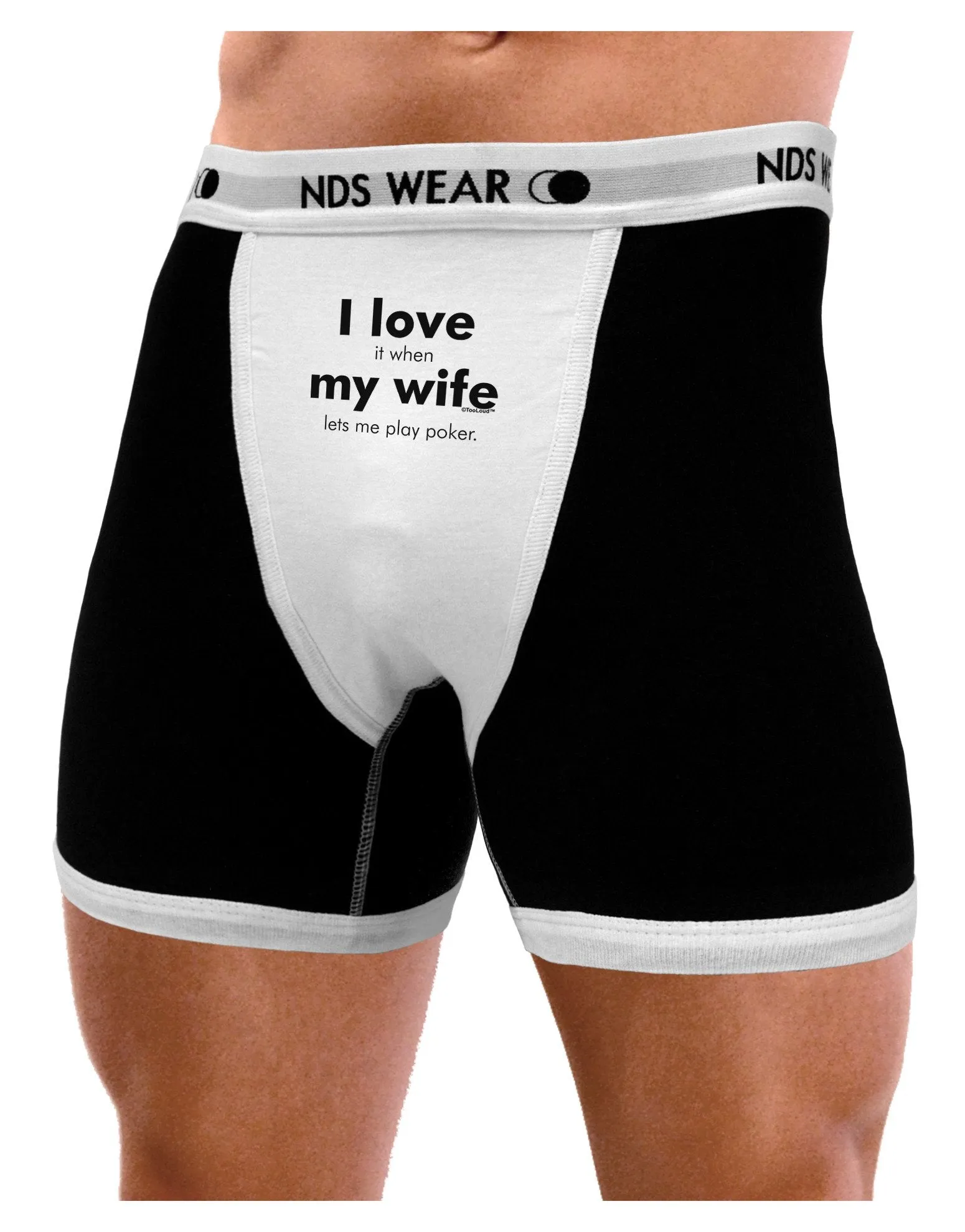 I Love My Wife - Poker Mens Boxer Brief Underwear