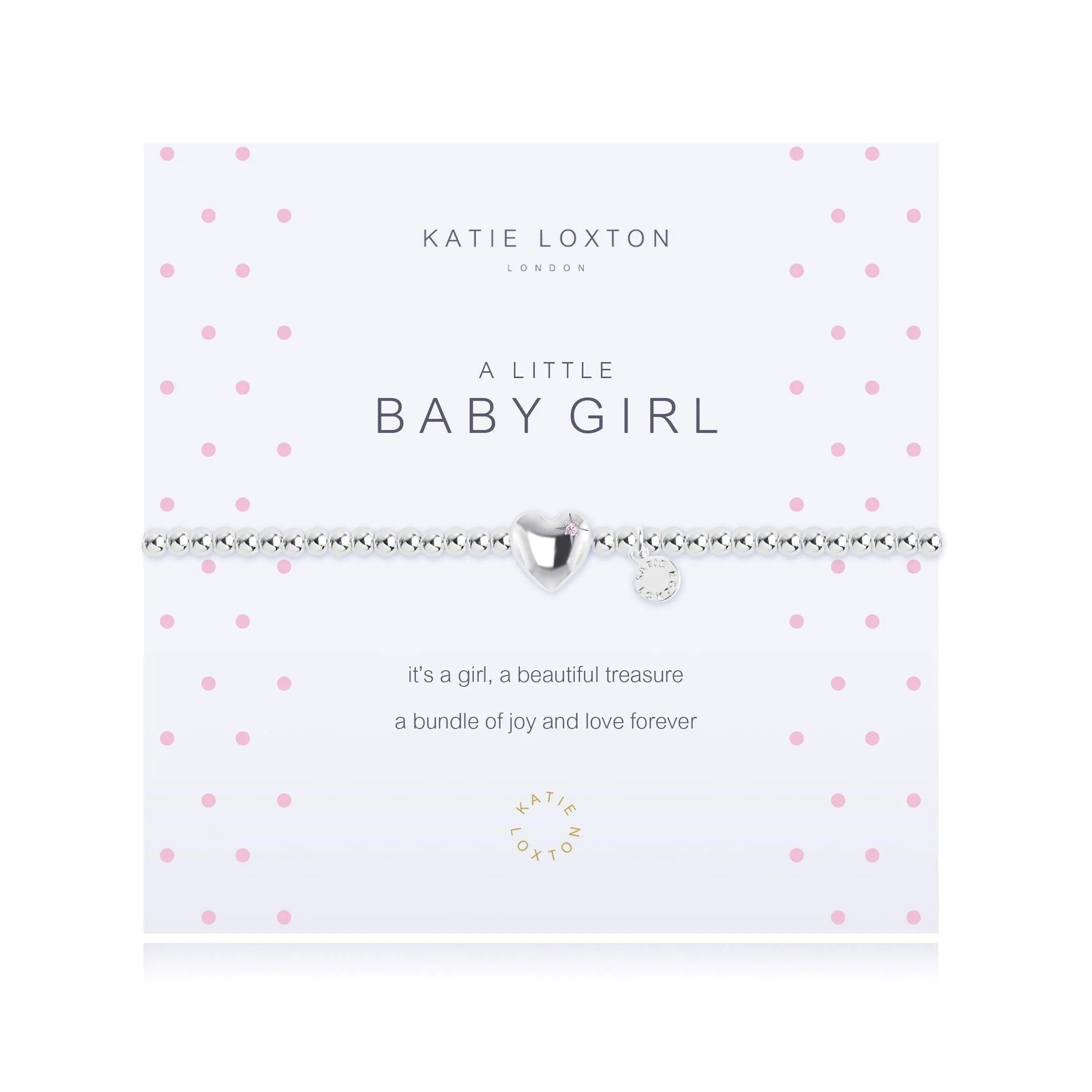 Katie Loxton A Little Baby Girl Bracelet