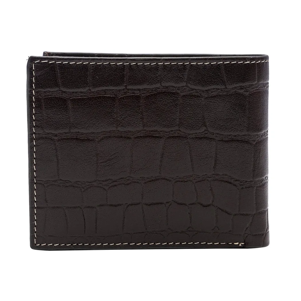 Kenton Leather Bifold Wallet - Brown