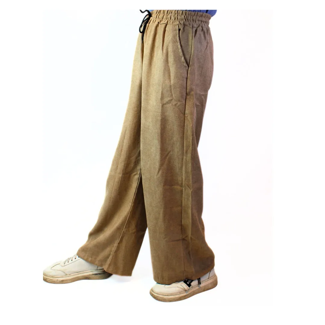 Ladies brown flapper trouser