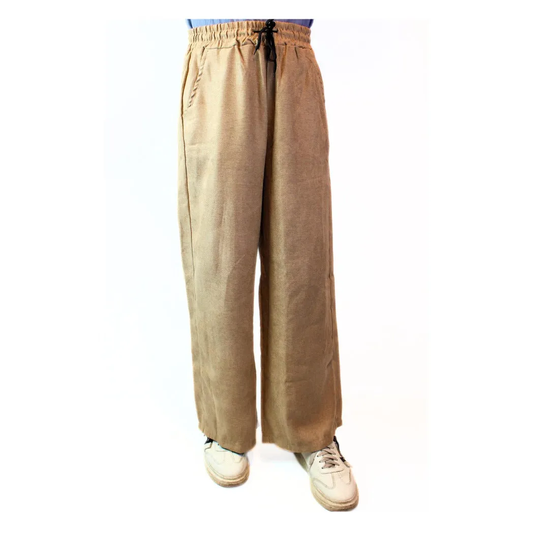 Ladies brown flapper trouser