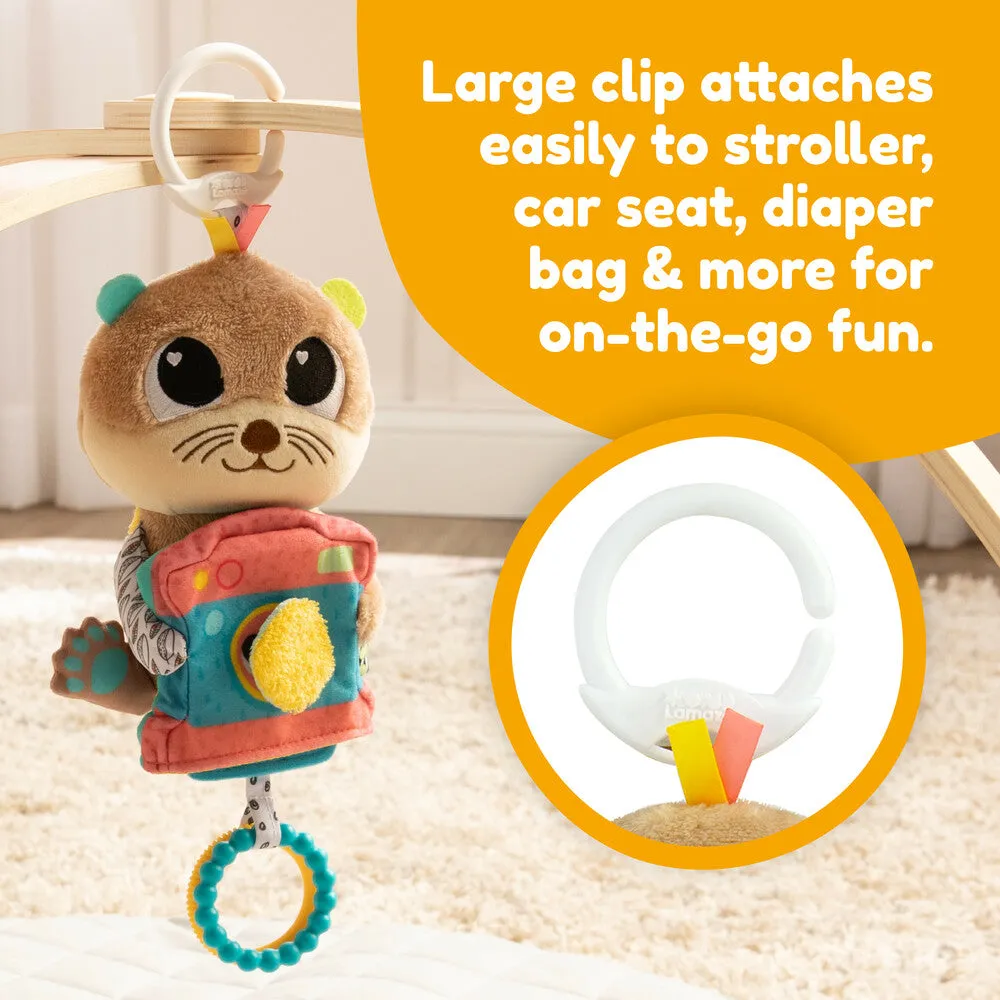 Lamaze Arty Says Cheese Otter Clip & Go