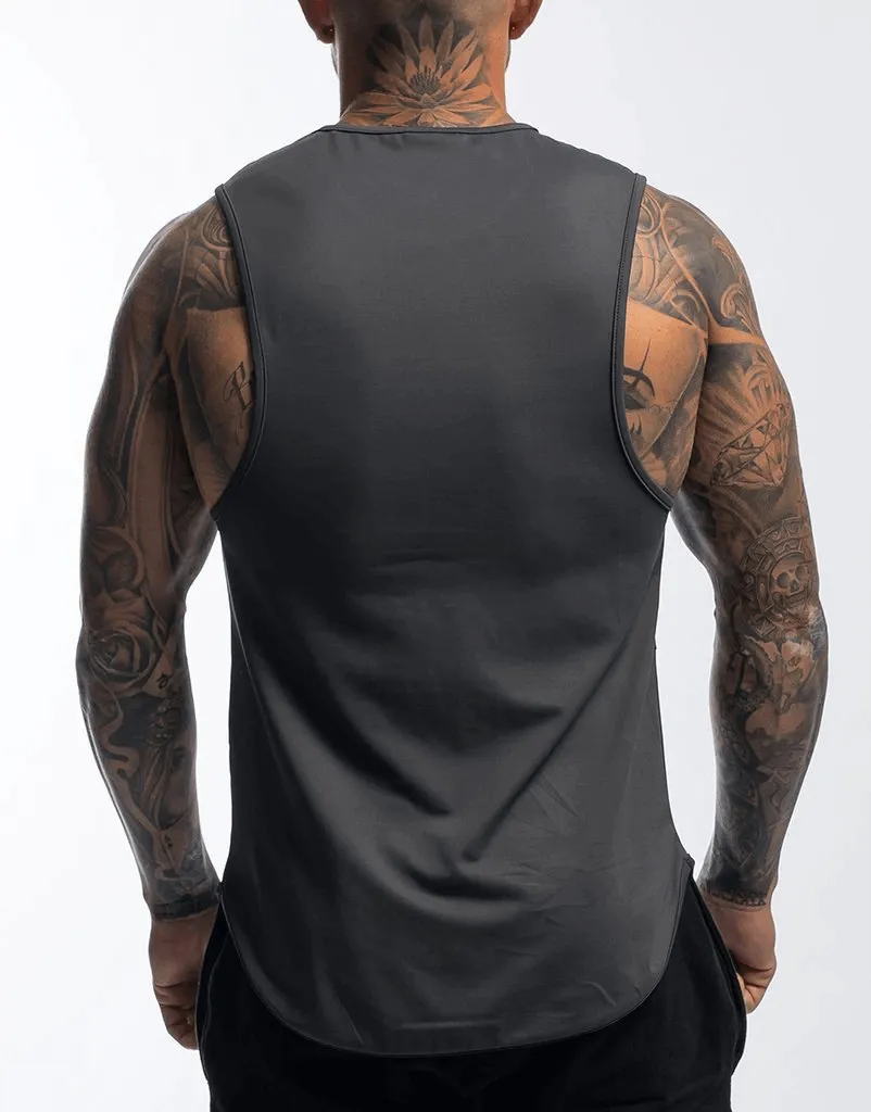 Male Quick Drying Bodybuilding Tank Top with Pocket / Gym Sportswear - SF0313