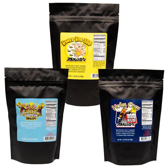 Meat Church BBQ Bulk Bag Combo