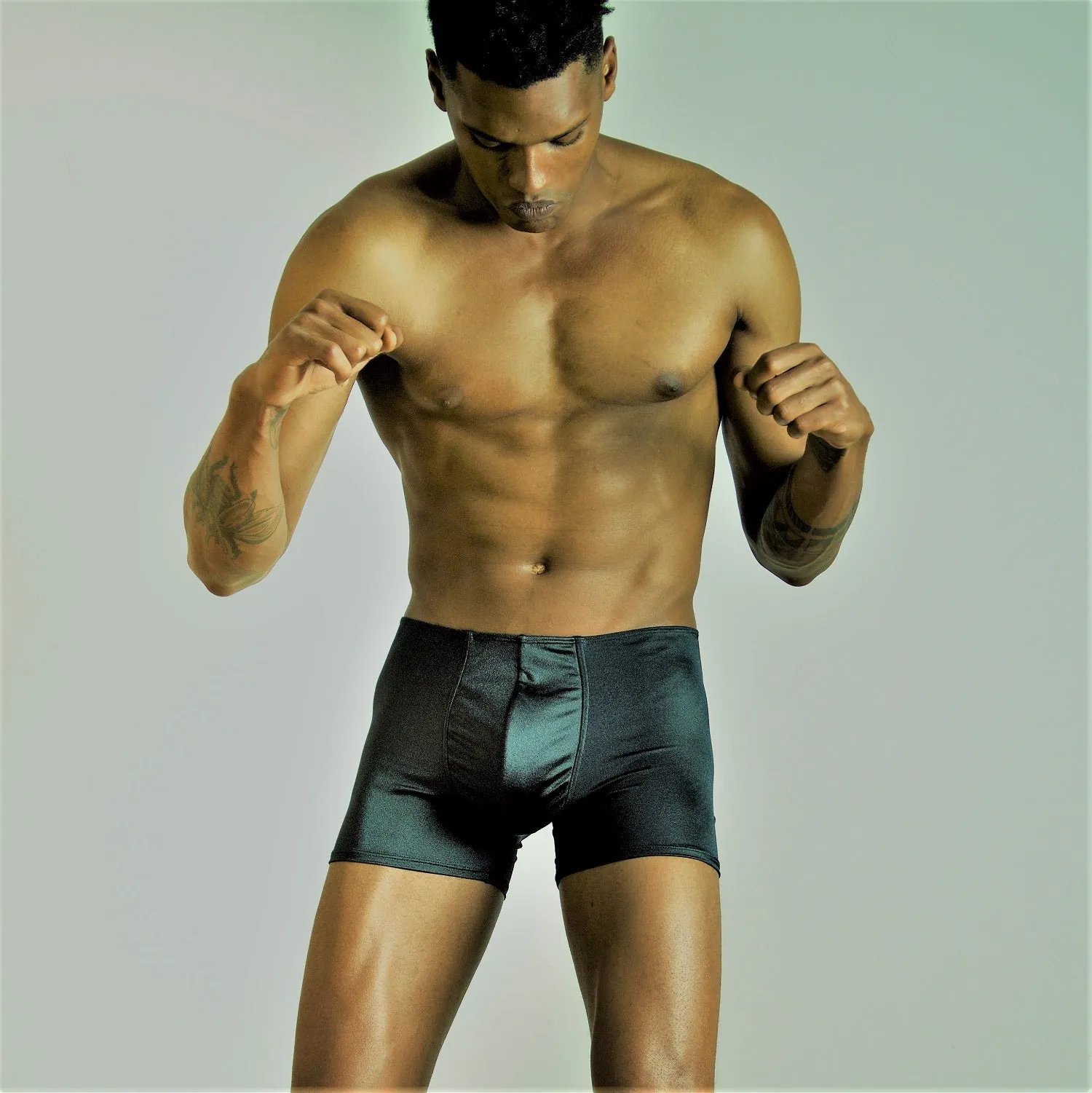 Men's Satin Boxer by Etseo