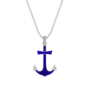 Ocean Anchor Pendant in Silver (Pendant only)