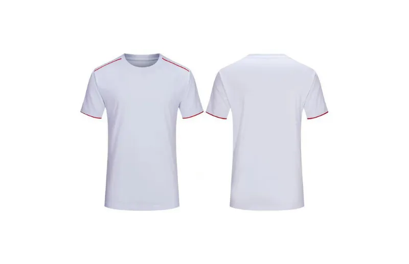 Polyester unisex quick-drying breathable round-neck sports T-shirt for adults and children