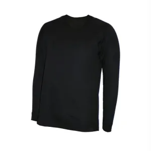 Polypro Mens Ls Crew Sm Blk