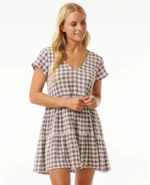 PREMIUM SURF CHECK DRESS