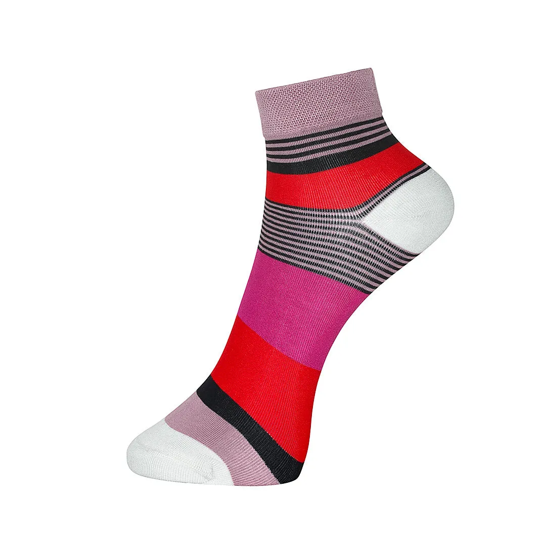 Rainbow Rhythm Bamboo Socks