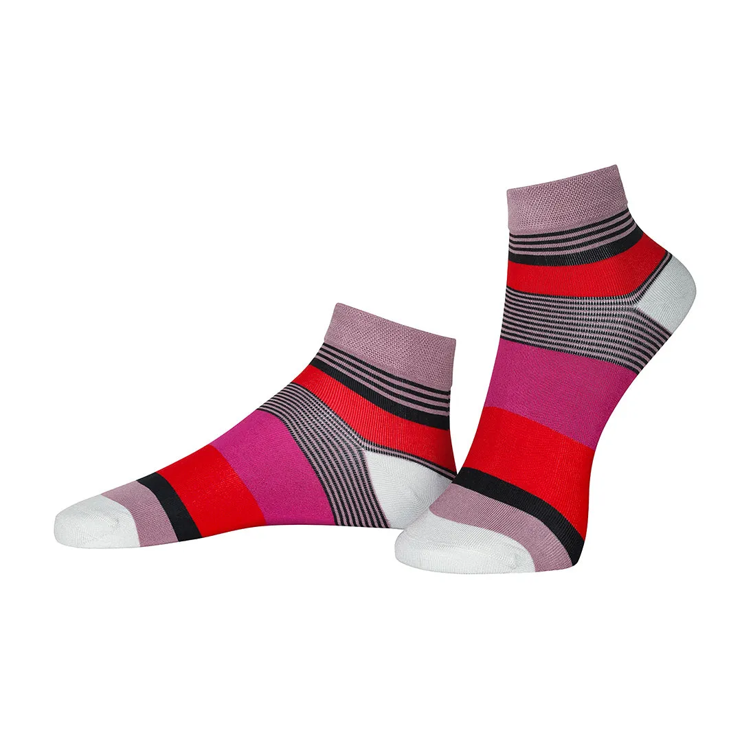 Rainbow Rhythm Bamboo Socks