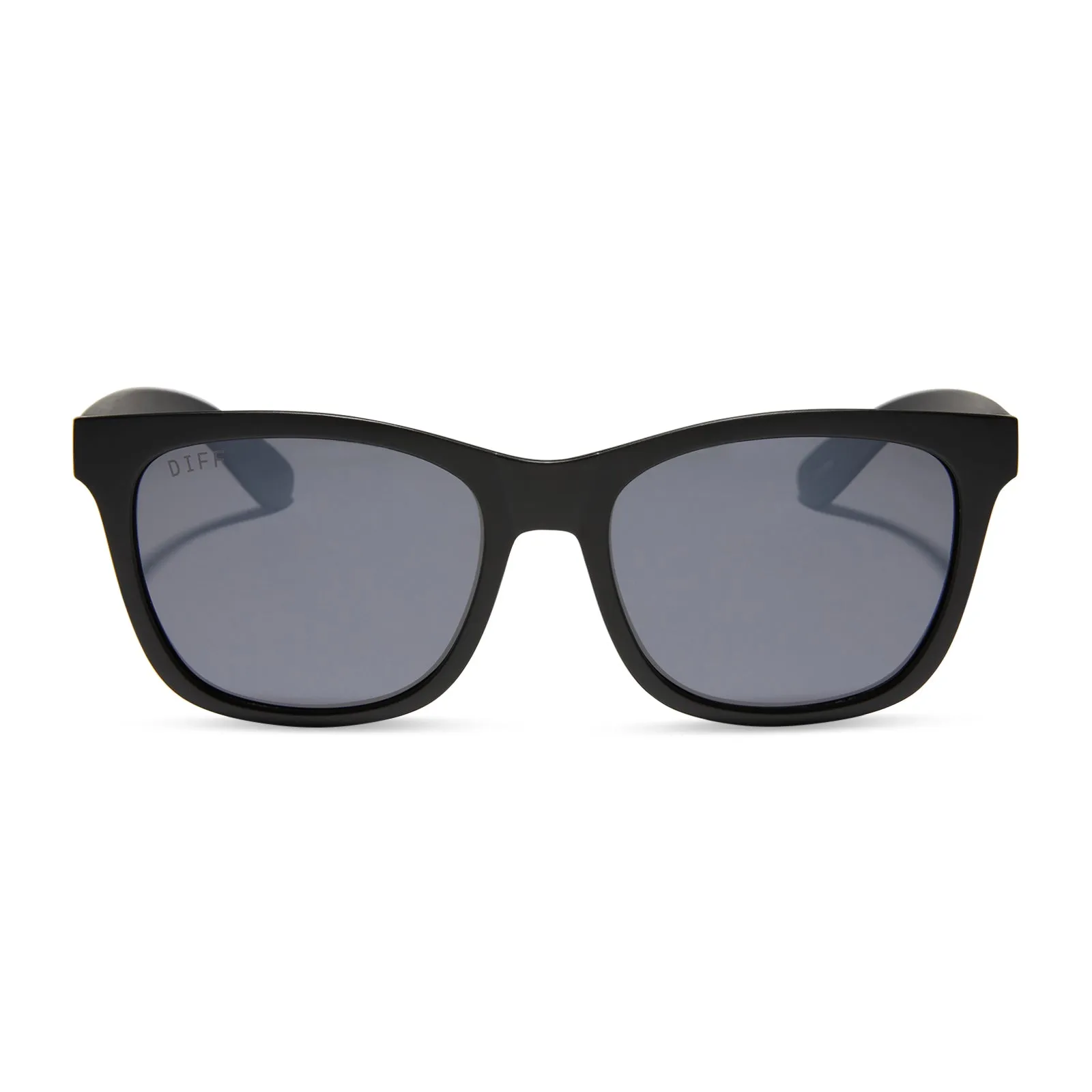 STORM - MATTE BLACK   DARK GREY W/ SILVER FLASH   POLARIZED SUNGLASSES